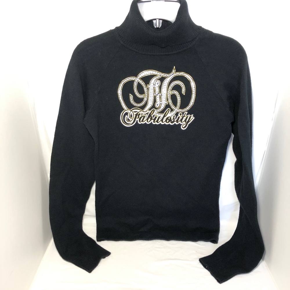 Fabulosity Girl TURTLENECK SHIRT SWEATSHIRT